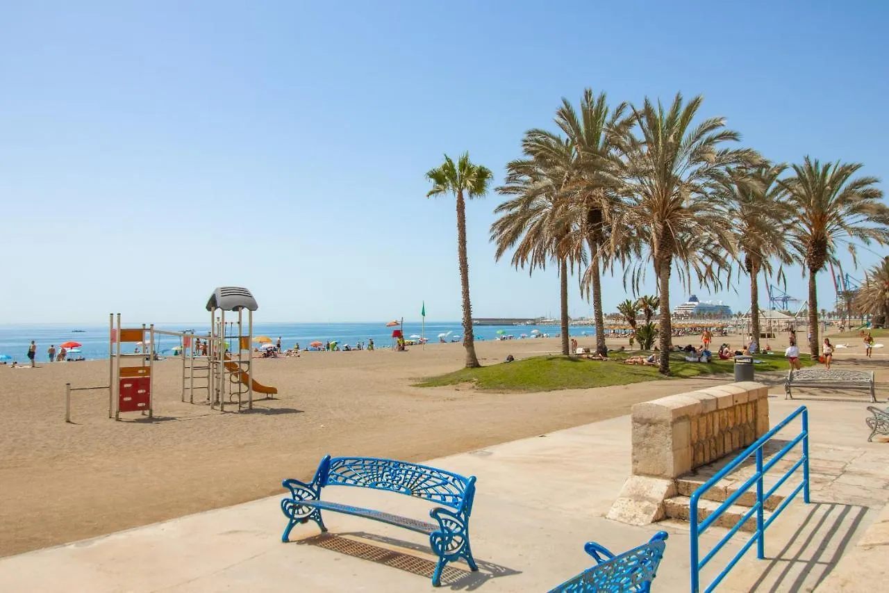 C8 - Seaside Malagueta Close To The Beach Malaga Apartament